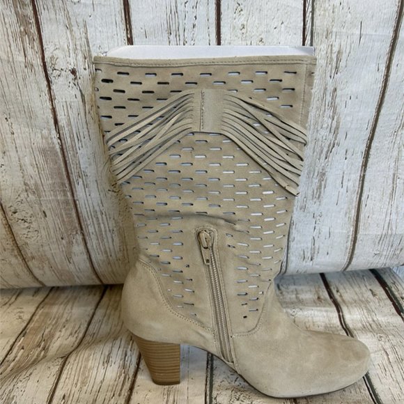 Marc Pella Suede Boots - Picture 3 of 4